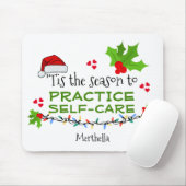 自パーソナライズされた分のクリスマスのシーズン気に マウスパッド (マウス)