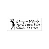 自パーソナライズされた分のゴルフスタンプ、スポーツ セルフインキングスタンプ (デザイン)