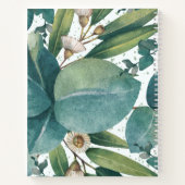 自パーソナライズされた分の植物愛好家を育てる ノートブック (裏面)