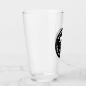 自パーソナライズされた家ビールグラス贈男性へり物 タンブラーグラス (右)