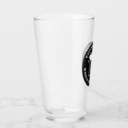 自パーソナライズされた家ビールグラス贈男性へり物 タンブラーグラス (右)