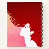 自パーソナライズされた己発見ジャーナル ノートブック (裏面)