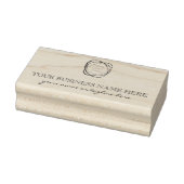 自モダンエレガント分のビジネス・ロゴの追加カスタム方法 ラバースタンプ (スタンプ)