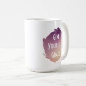 自与え身のグレース・マグ コーヒーマグカップ (正面右)