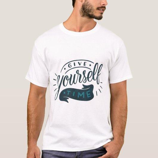 自与え身の時間 Tシャツ (正面)