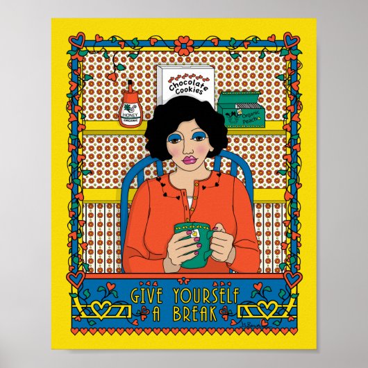 自与え身Break_B_8x10ポスター ポスター (正面)