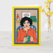 自与え身Break_B_Greetingカード カード (黄色い花)