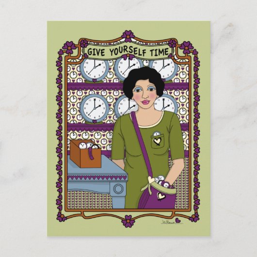自与え身Time_A_ポストカード ポストカード (正面)