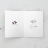 自与え身Time_A_Greetingカード カード (内部)