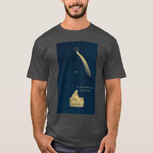 自主的な底辺デザイン ビンテージ Tシャツ (正面)