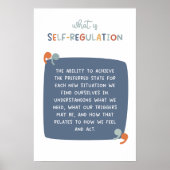 自主規制の定義の教室ポスター ポスター (正面)