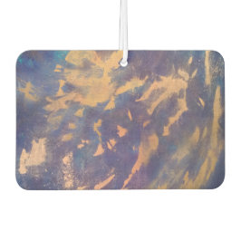 自予測できな動 |パープルブルー金ゴールド絵を描（ばちゃばちゃ）跳ねる カーエアーフレッシュナー