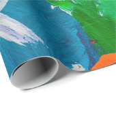 自作の抽象芸術背景。抽象芸術，アクリル，ar ラッピングペーパー (ロールコーナー)