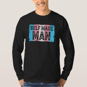 自作の男性トランスジェンダー支援Lgbtq Tシャツ
