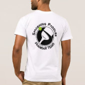 😍自作文字スマッシングパドルTシャツ Tシャツ (裏面)