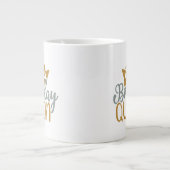 自保分の – Jumbo Magを作成する ジャンボコーヒーマグカップ (正面)