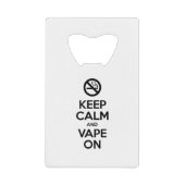 自保身に落ち着きやる気を起こさせるた クレジットカード栓抜き (正面)