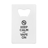 自保身に落ち着きやる気を起こさせるた クレジットカード栓抜き (裏面)