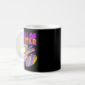 自信がある コーヒーマグカップ (正面左)