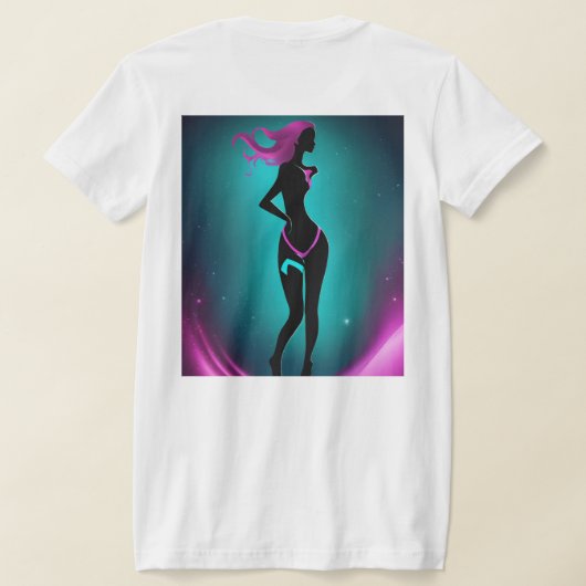 自信が似合う Tシャツ (レイダウン裏面)