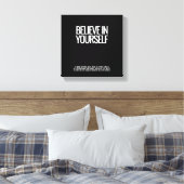 自信じ体で引き伸ばしキャンバス印刷 キャンバスプリント (インサイチュ (寝室))