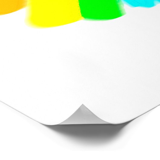 自信じ体操引用文 ポスター (角)