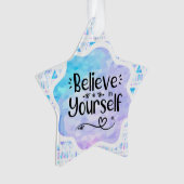 自信じ分で オーナメント (正面)