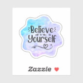 自信じ分で シール (シート)