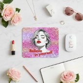 自信じ分の感動的マウスパッド マウスパッド