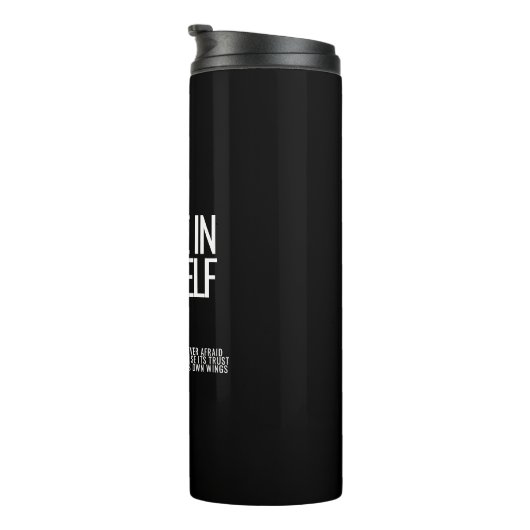 自信じ分の熱やる気を起こさせるタンブラー タンブラー (回転右)