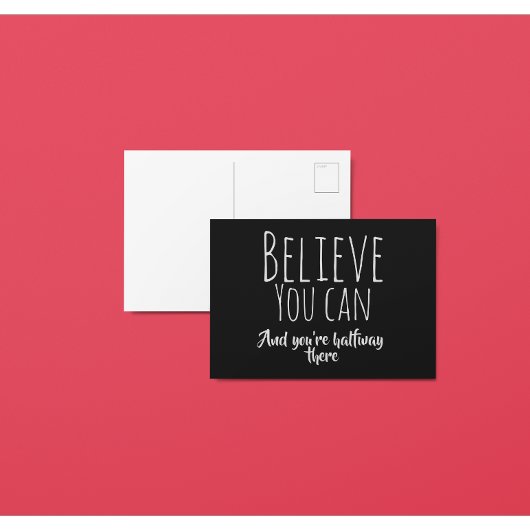 自信じ分の肯定 ポストカード