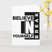 自信じ己破壊 カード (黄色い花)