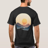 自信じ身でやる気を起こさせる- Tシャツ (裏面)