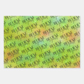 自信じ身で紙シート ラッピングペーパーシート (正面3)