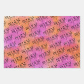 自信じ身で紙シート ラッピングペーパーシート (正面2)