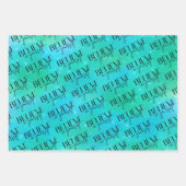 自信じ身で紙シート ラッピングペーパーシート (正面)