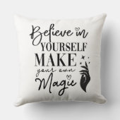 自信じ身で魔法する クッション (裏面)