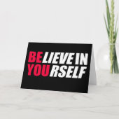 自信じ身で カード (正面)