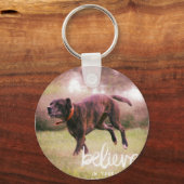 自信じ身で キーホルダー (正面)