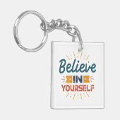 自信じ身で キーホルダー (正面左)