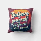 自信じ身で クッション (裏面)