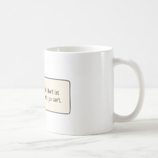 自信じ身で コーヒーマグカップ