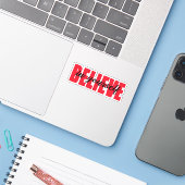 自信じ身で シール (ノートパソコンとiPhone)