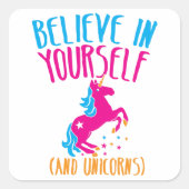 自信じ身で スクエアシール (正面)