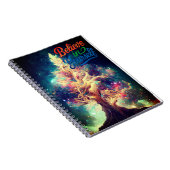 自信じ身で – ツカラフルリー感動的 ノートブック (右側)