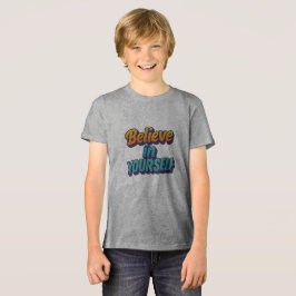 自信じ身で トライブレンドＴシャツ