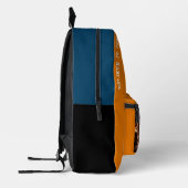 自信じ身で… プリントバックパック (左)