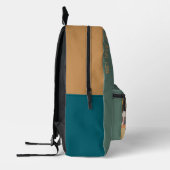 自信じ身で… プリントバックパック (左)