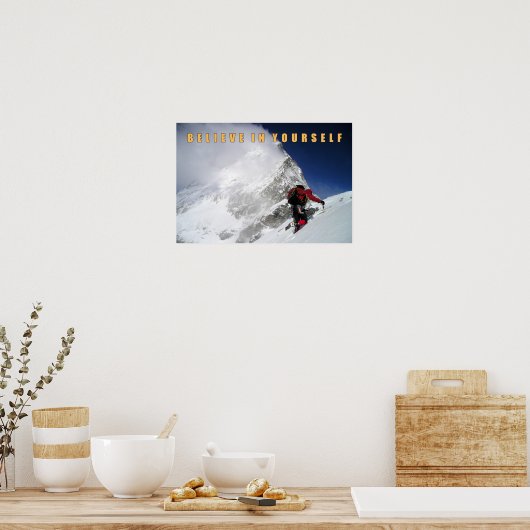 自信じ身で ポスター (キッチン)