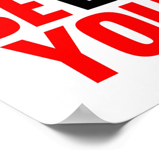 自信じ身で ポスター (角)